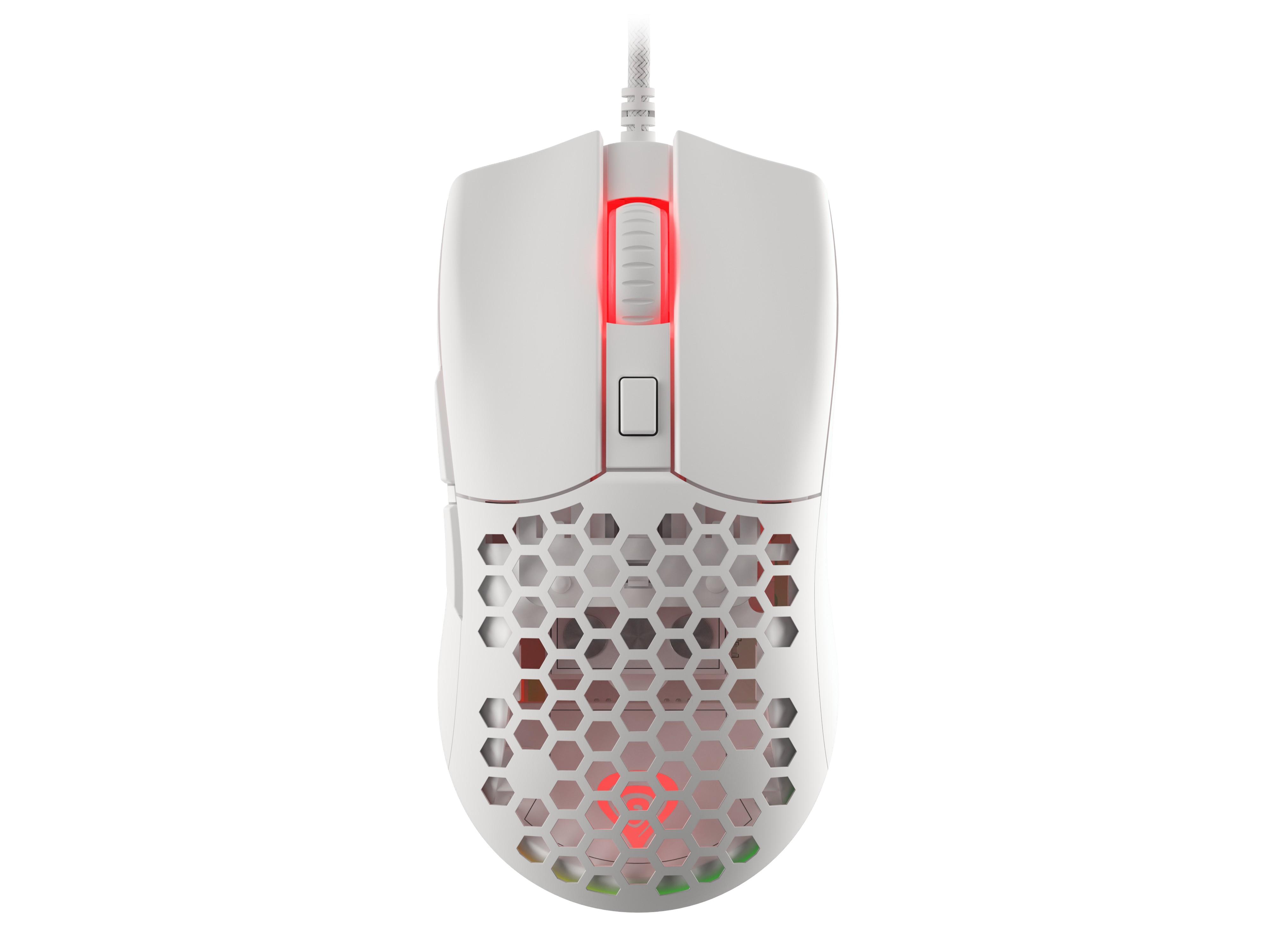 Genesis | Ultralight Pelė žaidimams | Krypton 750 | Pelė žaidimams | su laidu | Optinė | USB 2.0 | Baltas | Yes