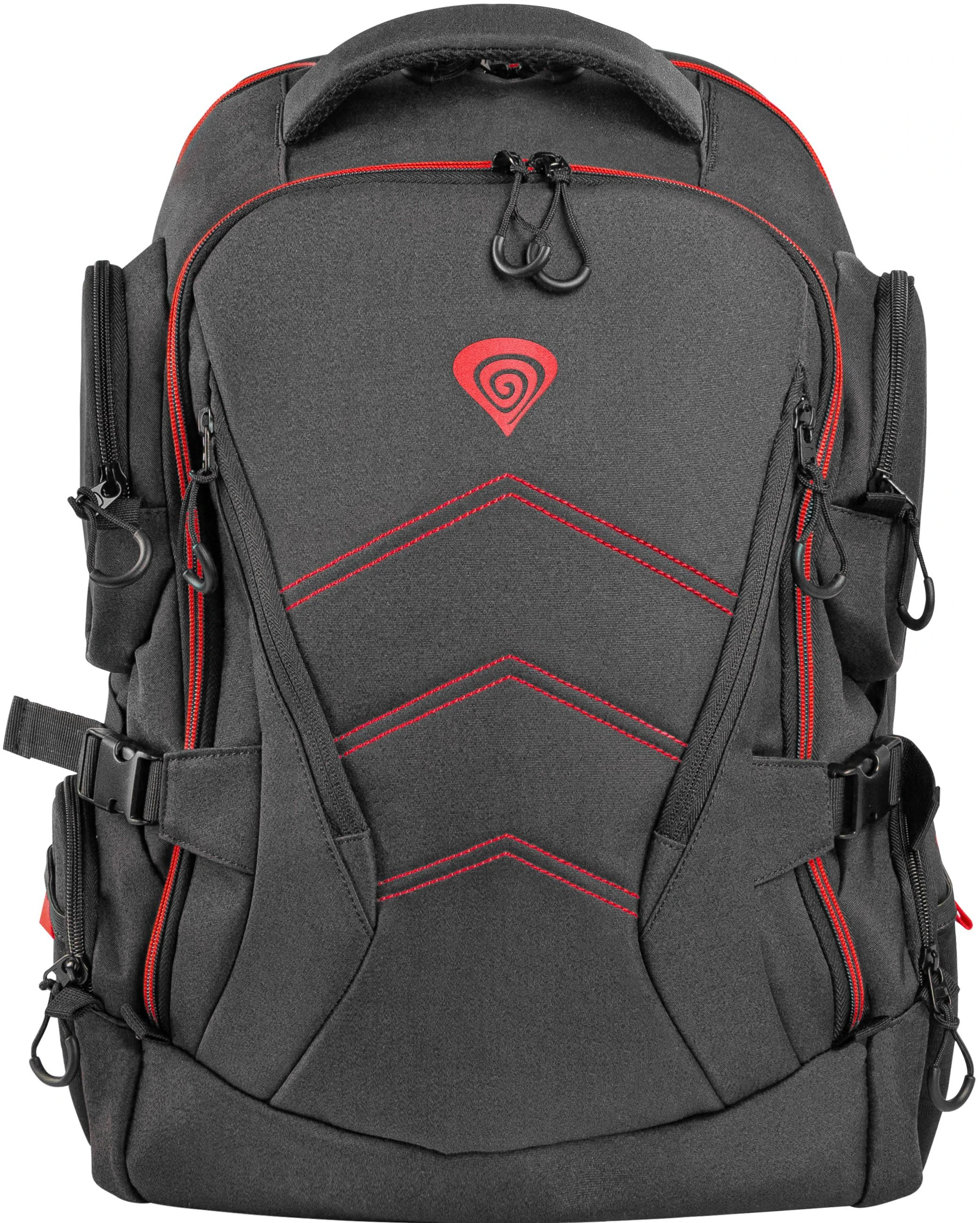 NATEC Genesis nešiojamojo kompiuterio kuprinė Pallad 550 juodas 15,6"/17,3"
