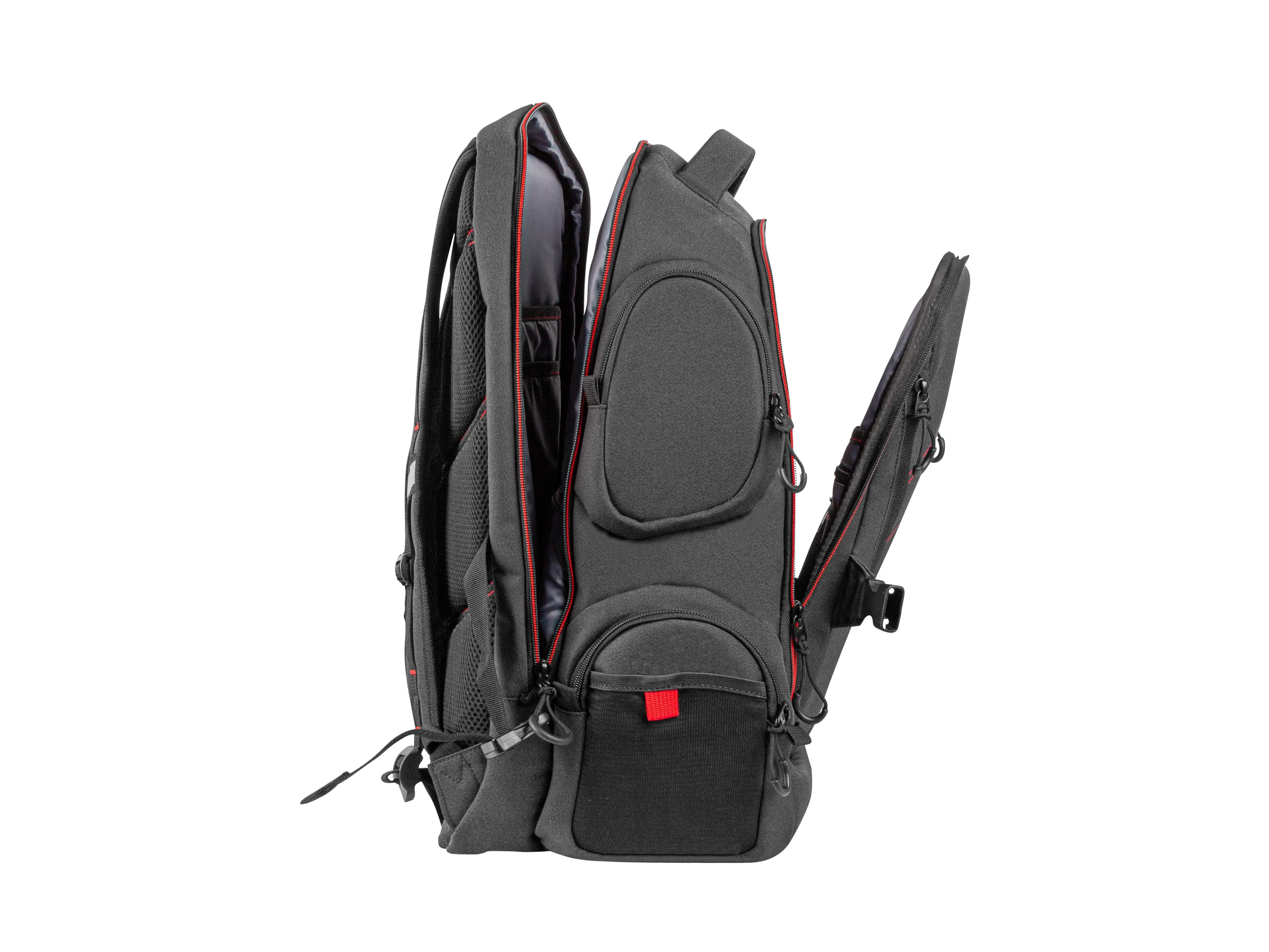 NATEC Genesis nešiojamojo kompiuterio kuprinė Pallad 550 juodas 15,6"/17,3"