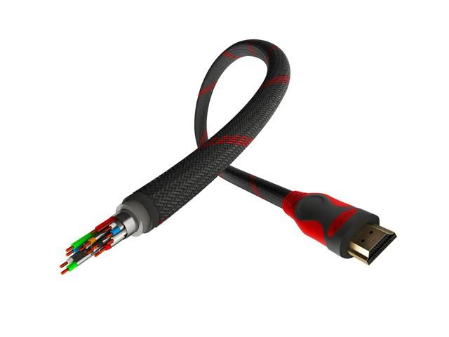 GENESIS PREMIUM didelės spartos HDMI kabelis, skirtas PS4 / PS3 3M 4K V2.0