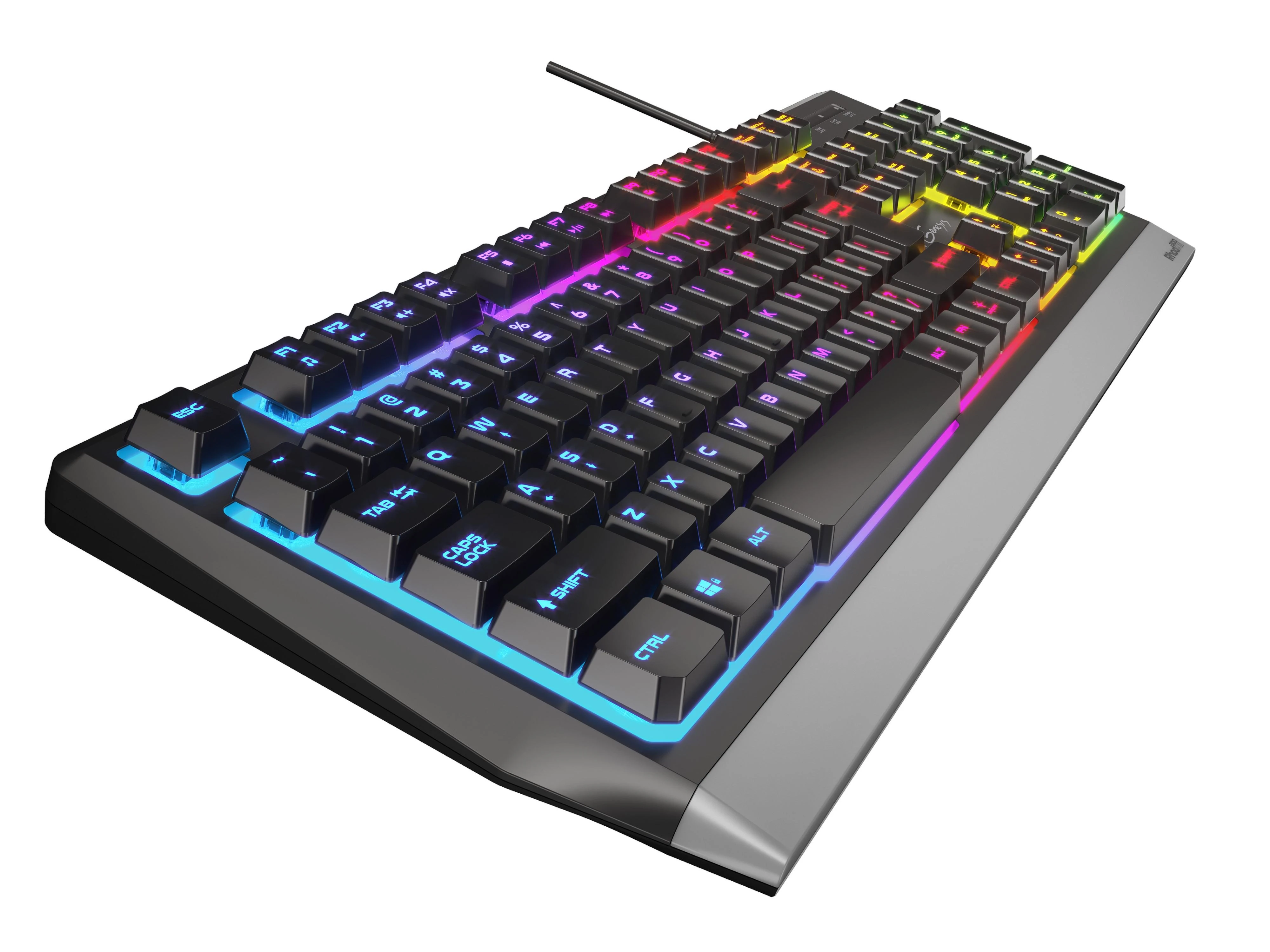 Genesis | Rhod 300 RGB | Klaviatūra žaidimams | su laidu | RGB LED pašvietimas | US