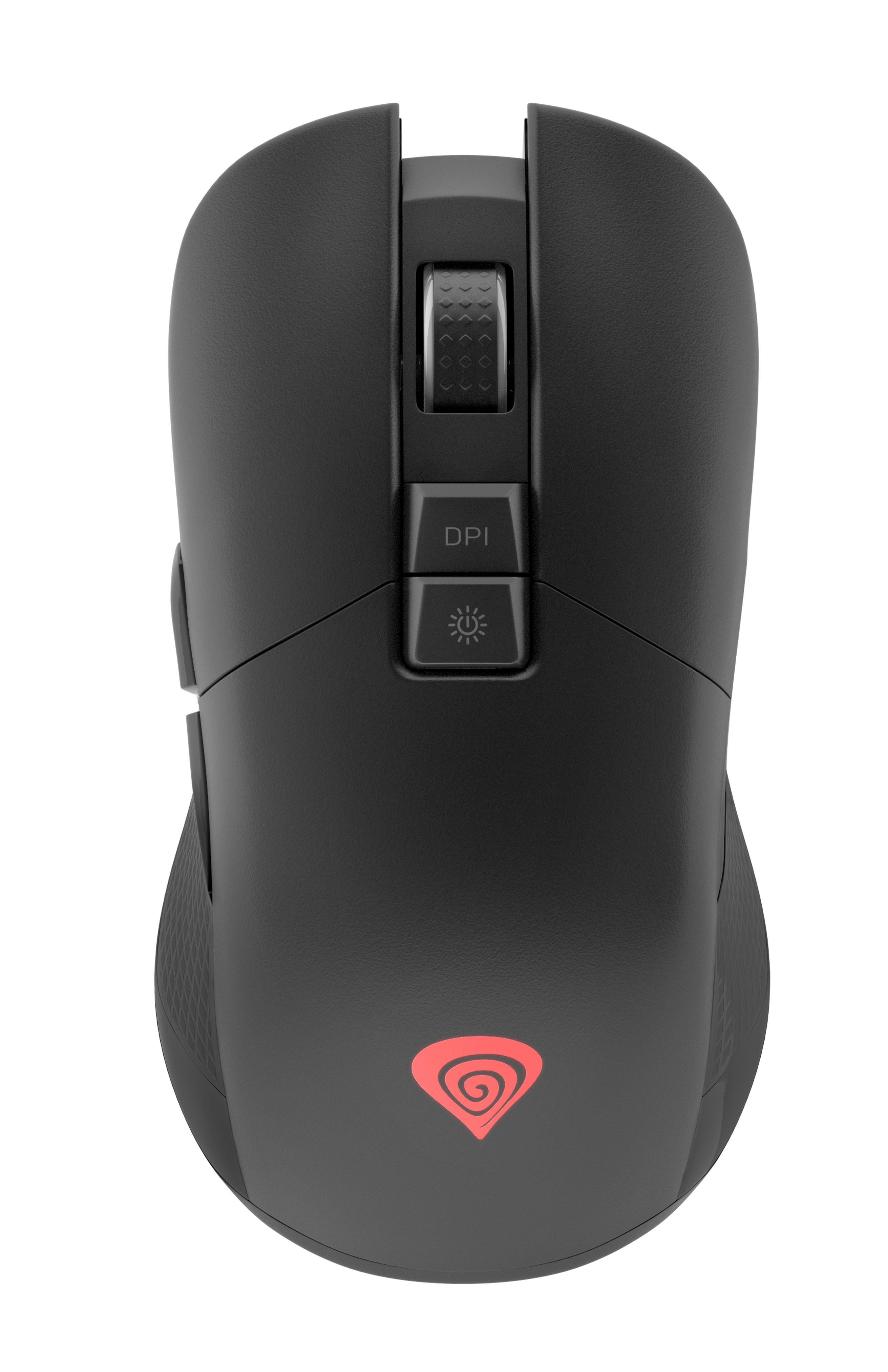 Genesis | ZIRCON 330 | Wireless | Pelė žaidimams | Juodas