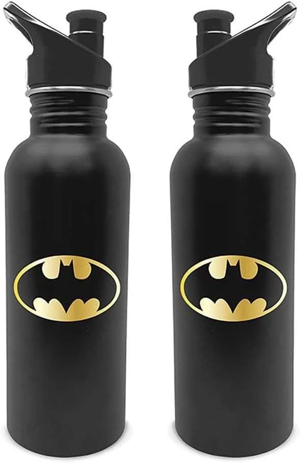 Pyramid Batman (Logo) metalinis vandens buteliukas (700ml)