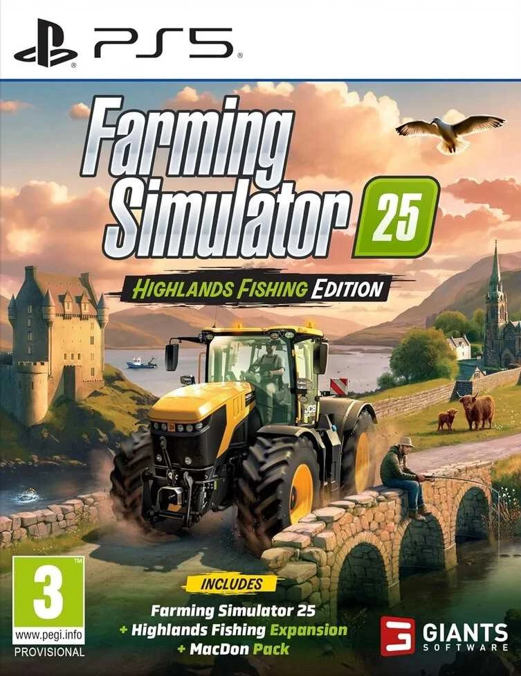 „Giants Software Farming Simulator 25: Highlands Fishing Edition“ PS5