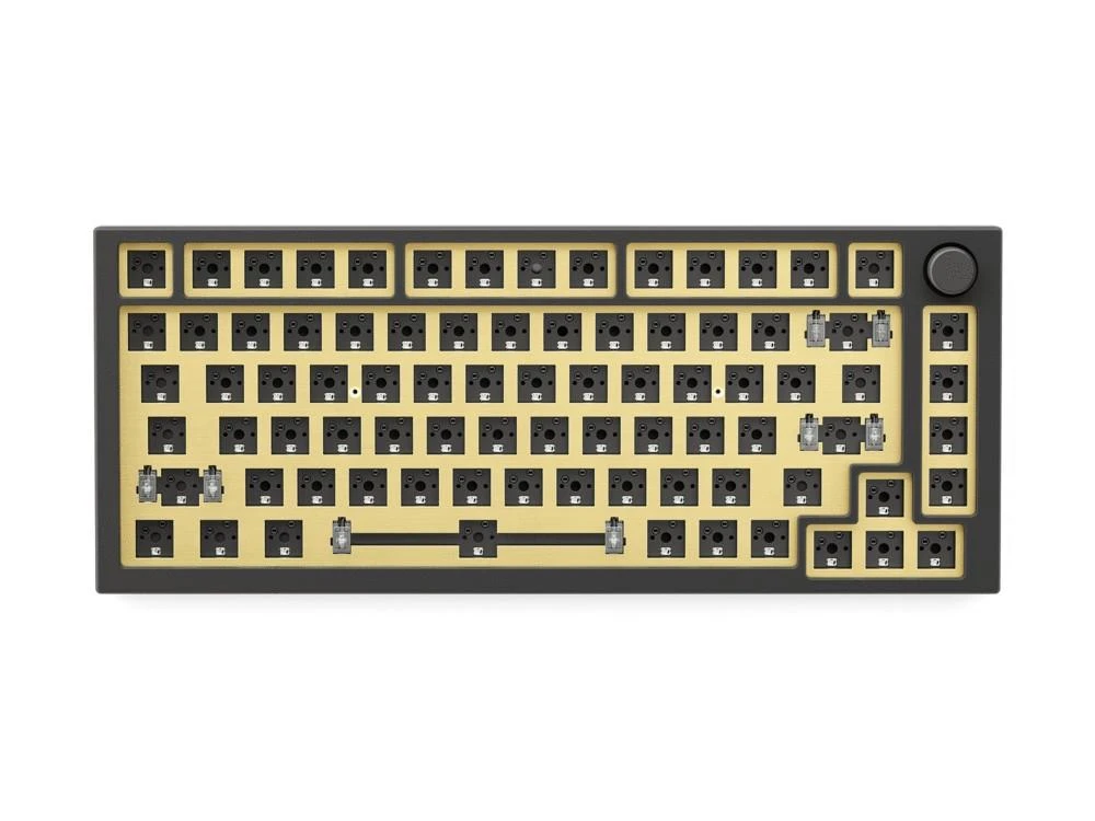 Glorious GMMK PRO 75% Switch Plate, Brass, ANSI US išdėstymas
