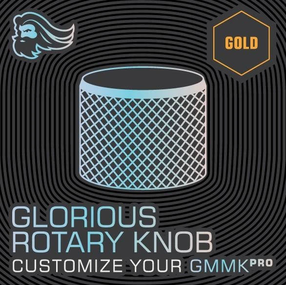 Glorious GMMK PRO Rotary Knob, Gold