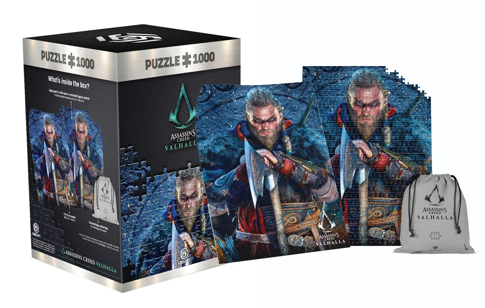 Good Loot Dėlionė 1000 vnt. - "Assassins Creed Valhalla"