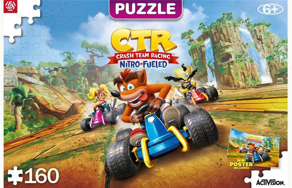 Good Loot Dėlionė 160 vnt. - "Crash Team Racing Nitro-Fueled"
