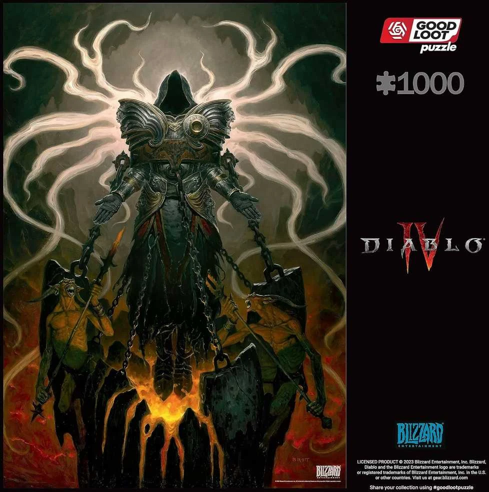 Cenega Good Loot Dėlionė 1000 vnt. - "Diablo IV"