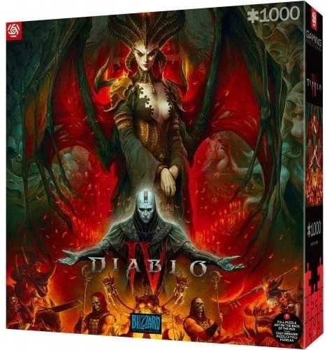„Cenega Good Loot“ žaidimų dėlionė: „Diablo IV Lilith“ kompozicija (1000 detalių)