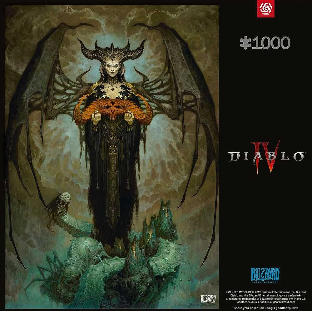 Good Loot Dėlionė 1000 vnt. - "Diablo IV"