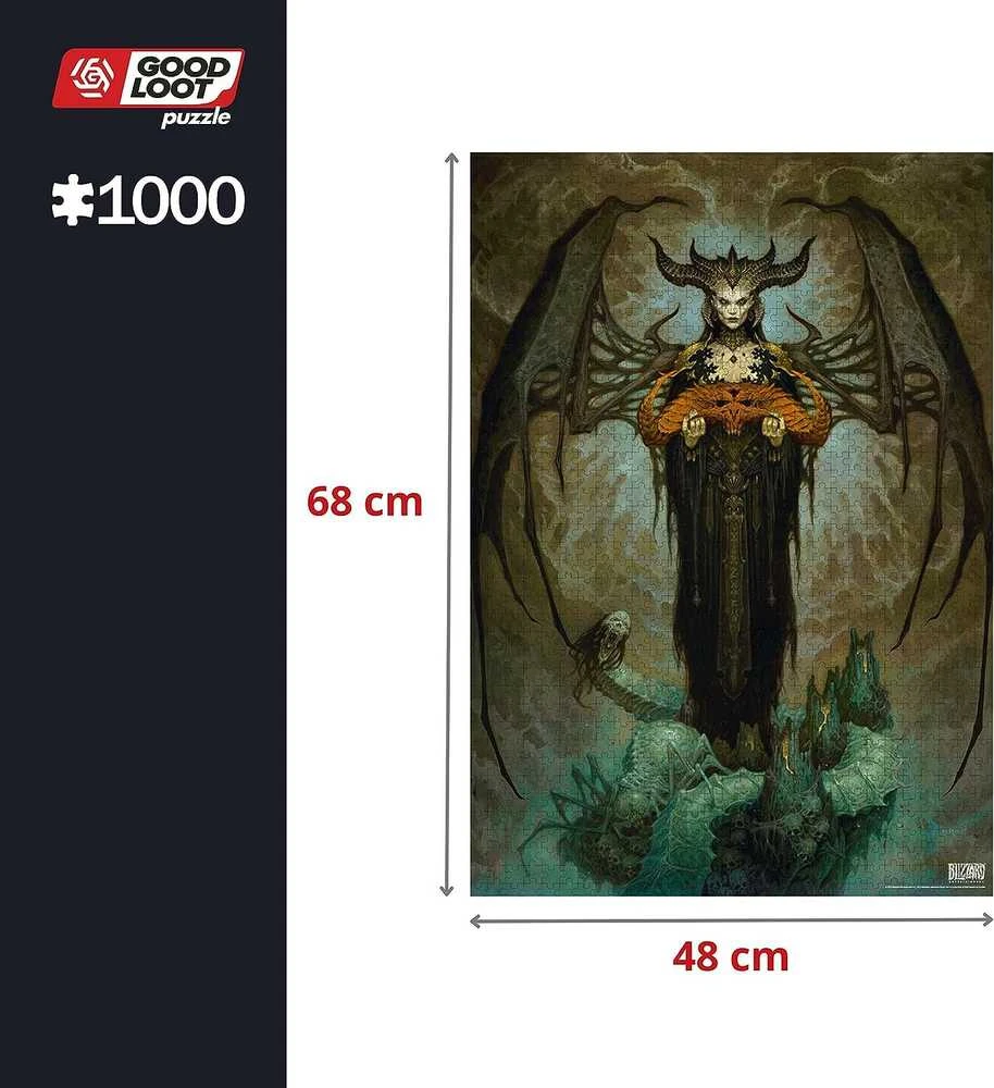 Good Loot Dėlionė 1000 vnt. - "Diablo IV"