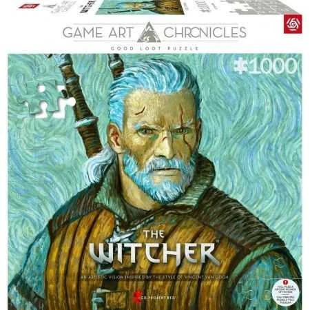 „Cenega Good Loot Game Art Chronicles“ dėlionė: Raganius Geraltas ir Vincentas van Gogas (1000 elementų)
