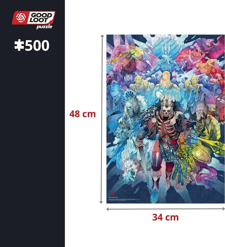Good Loot Dėlionė 500 vnt. - "The Witcher"