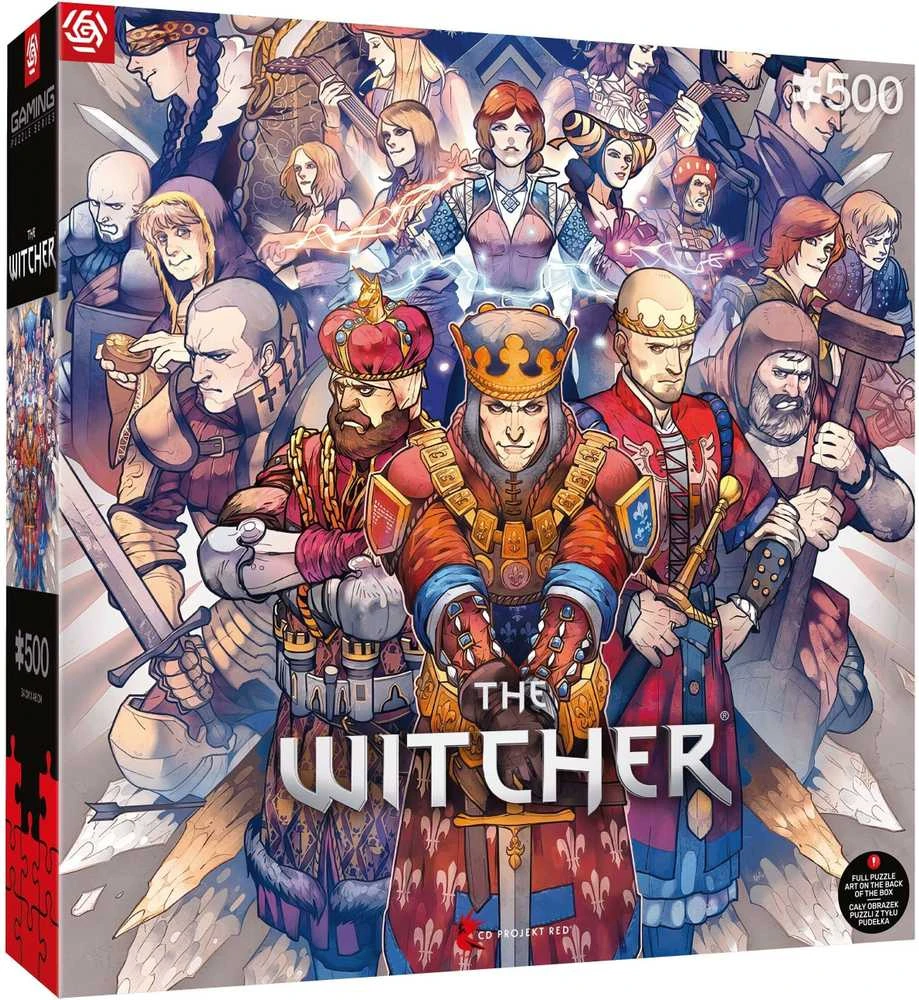 Cenega Dėlionė - Good Loot The Witcher Šiaurės Karalystės 500 Dalių Daugiaspalvis