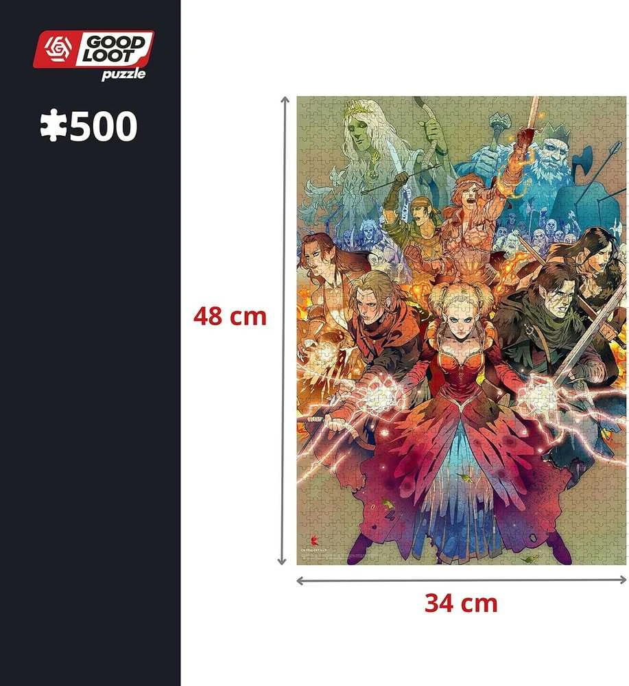 Good Loot Dėlionė 500 vnt. - "The Witcher"