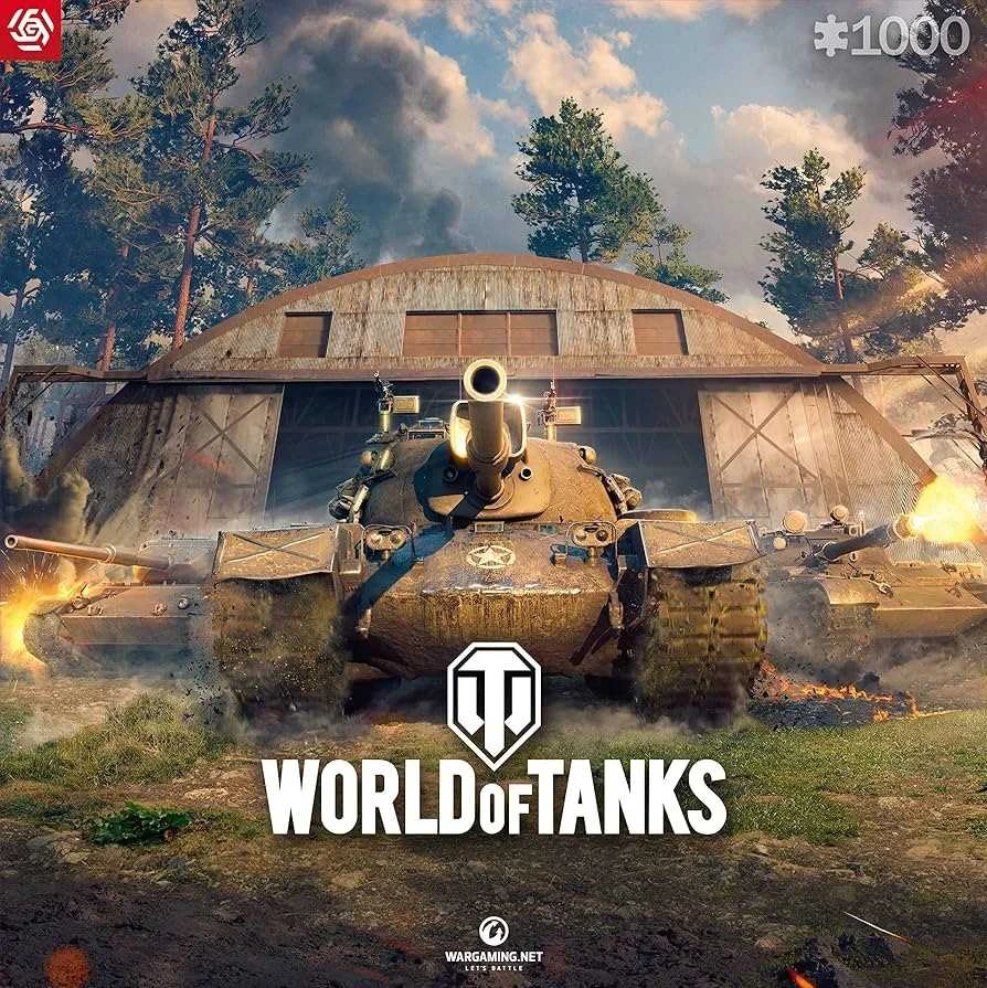 Good Loot Dėlionė 1000 vnt. - "World of Tanks"