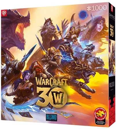 Cenega Dėlionė „Good Loot Gaming“ – „World of Warcraft“: „Warcraft“ 30-mečio jubiliejus, 1000 vnt.