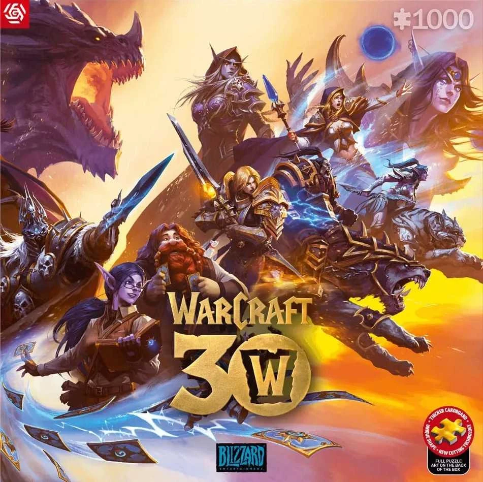 Cenega Dėlionė „Good Loot Gaming“ – „World of Warcraft“: „Warcraft“ 30-mečio jubiliejus, 1000 vnt.
