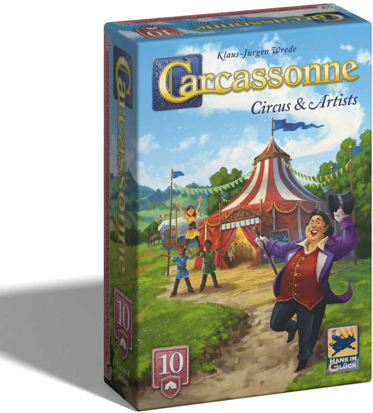 Hans Im Gluck Carcassonne #10 Circus & Artists V3