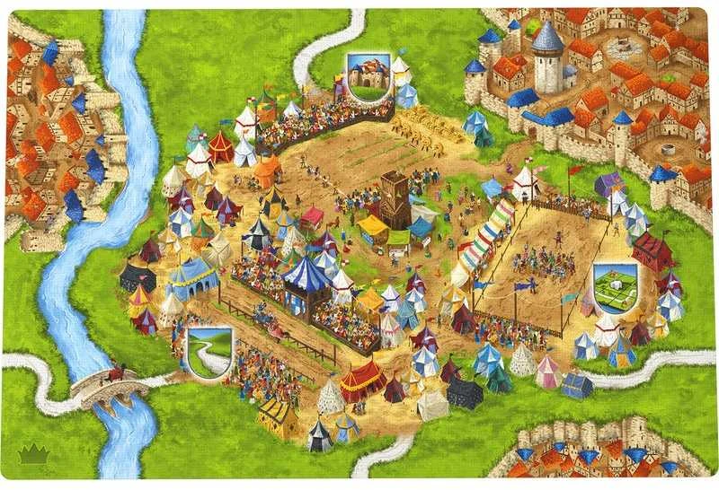 Hans Im Gluck Carcassonne #6 Jousts & Crests V3