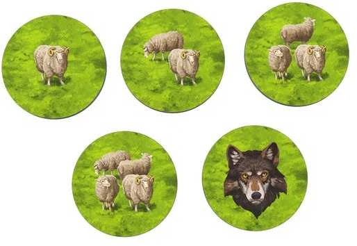 Hans Im Gluck Carcassonne #9 Sheep & Shepherds V3