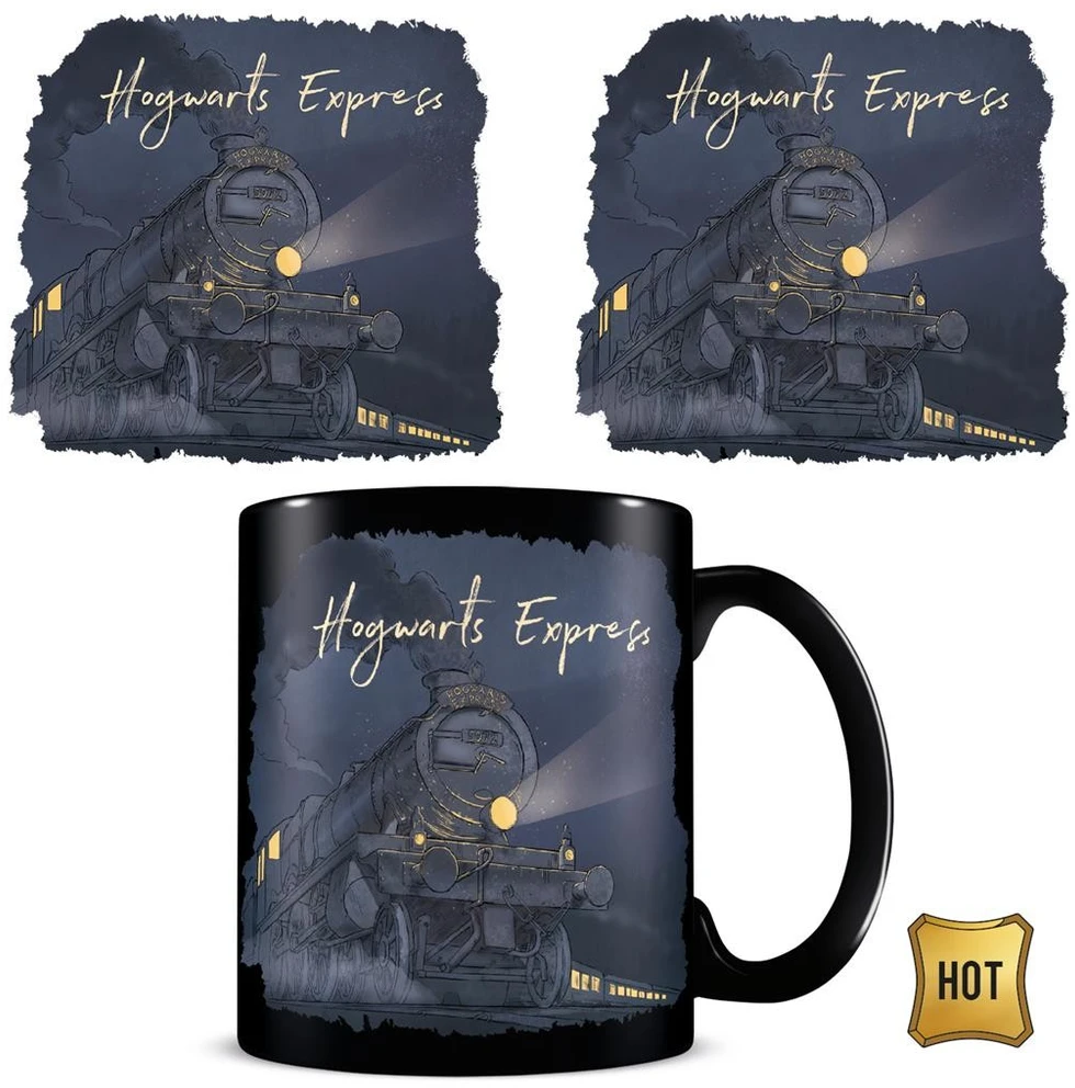 Pyramid Harry Potter (Glimmer of Hope) į šilumą reaguojantis puodelis 325ml