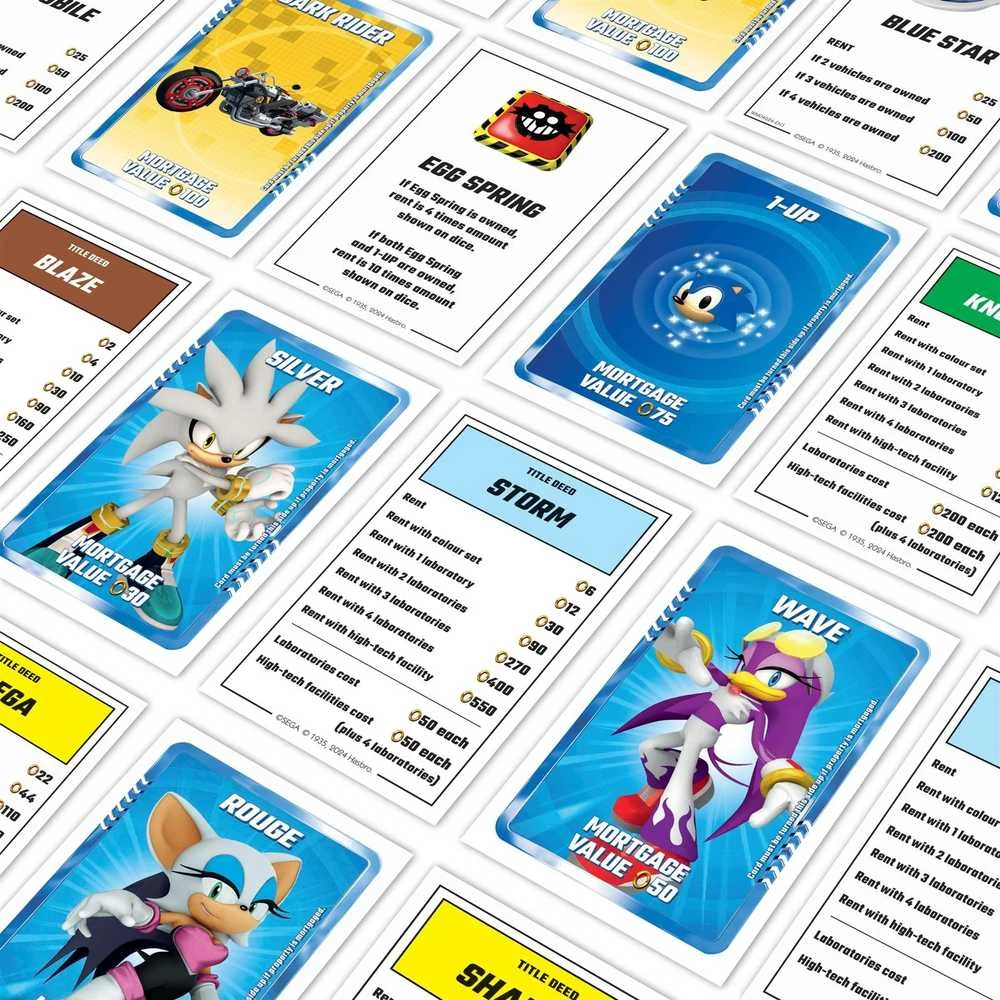 Hasbro Monopoly - Sonic