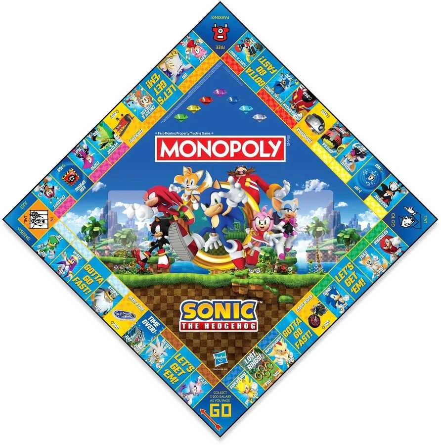 Hasbro Monopoly - Sonic