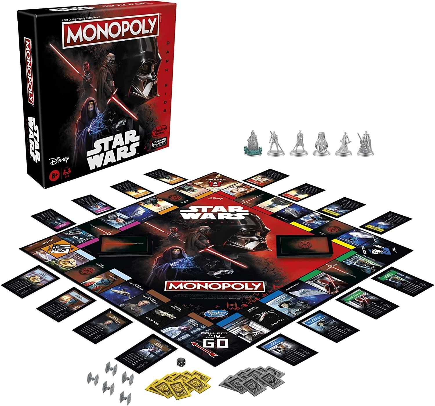 MONOPOLY Žaidimas „Monopolis: Žvaigždžių karai“ (Anglų kalba) aprašymas - Prekės nuotrauka