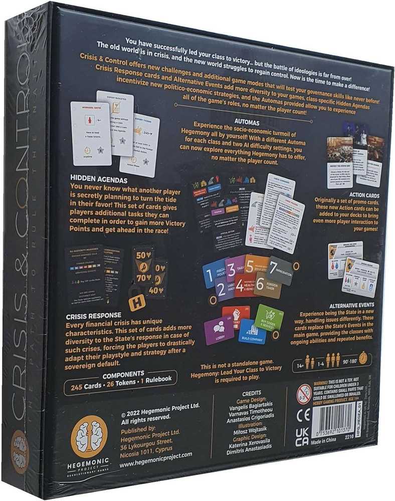 Hegemonic Project Games Hegemony: Lead Your Class to Victory – Crisis & Control