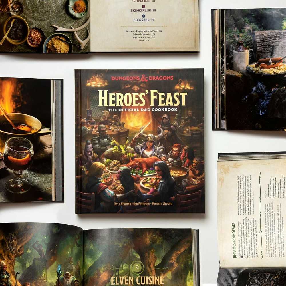 KNYGA Kyle Newman Heroes' Feast (Dungeons & Dragons): The Official D&D Cookbook