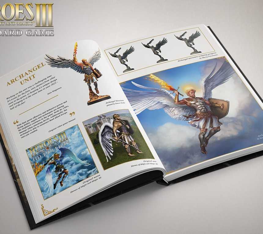 Archon Studio Heroes of Might and Magic III: The Board Game Art Book knyga