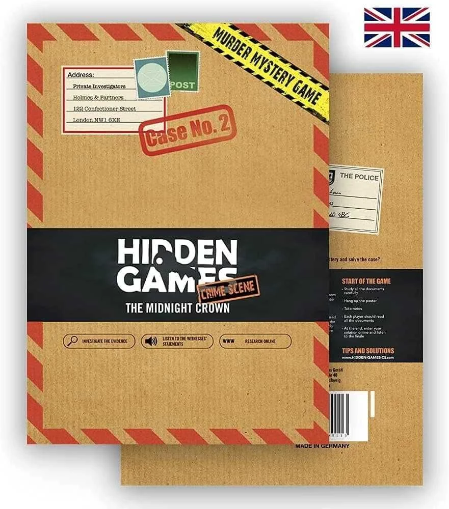 „Hidden Industries“ Paslėpti žaidimai Nusikaltimo vieta: 2 byla – Vidurnakčio karūna