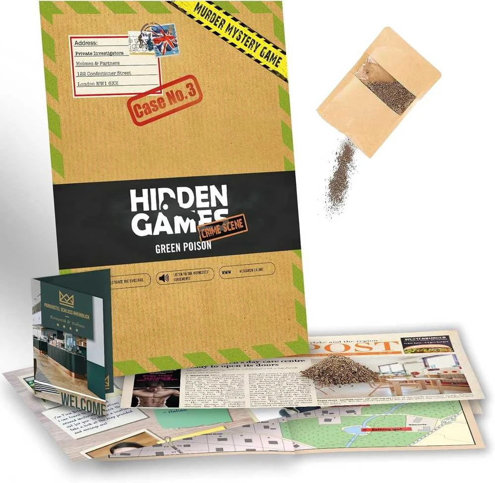 Hidden Industries Hidden Games Crime Scene: Case 3 - Žalias Poison