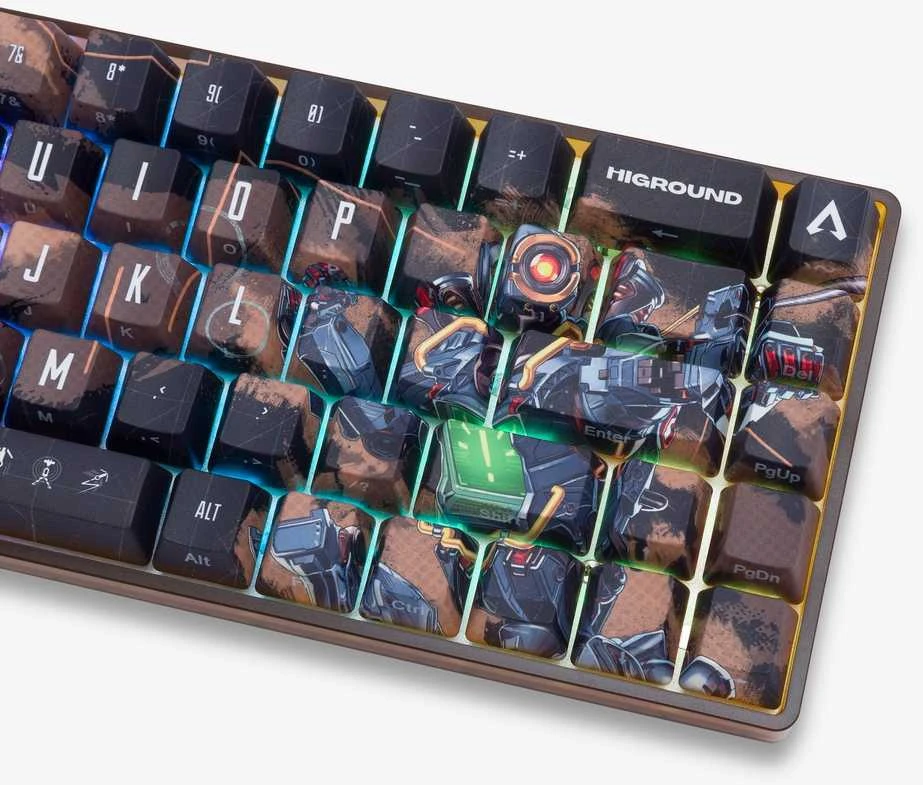Higround BASECAMP 65+ Hotswap mechaninė žaidimų klaviatūra - Apex Legends - Pathfinder | US