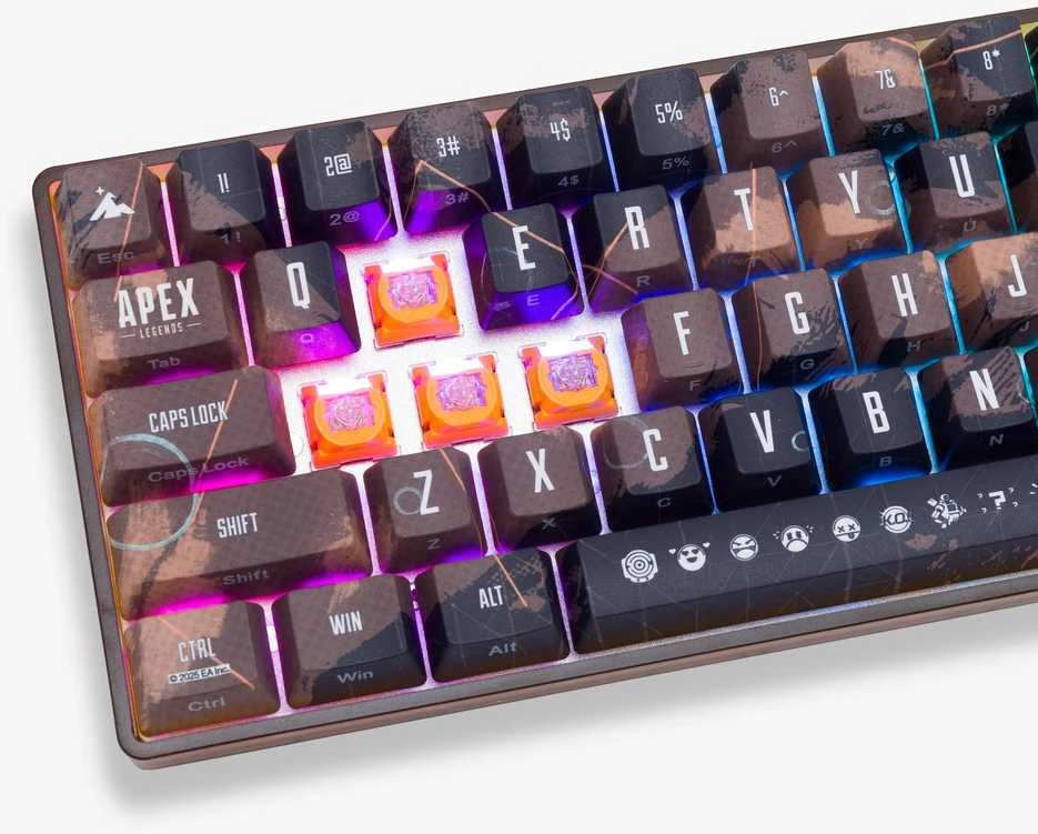 Higround BASECAMP 65+ Hotswap mechaninė žaidimų klaviatūra - Apex Legends - Pathfinder | US