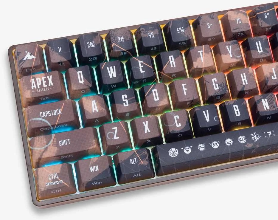 Higround BASECAMP 65+ Hotswap mechaninė žaidimų klaviatūra - Apex Legends - Pathfinder | US