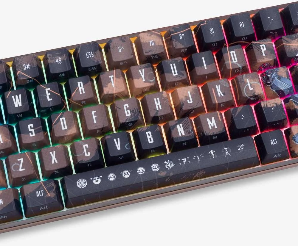 Higround BASECAMP 65+ Hotswap mechaninė žaidimų klaviatūra - Apex Legends - Pathfinder | US