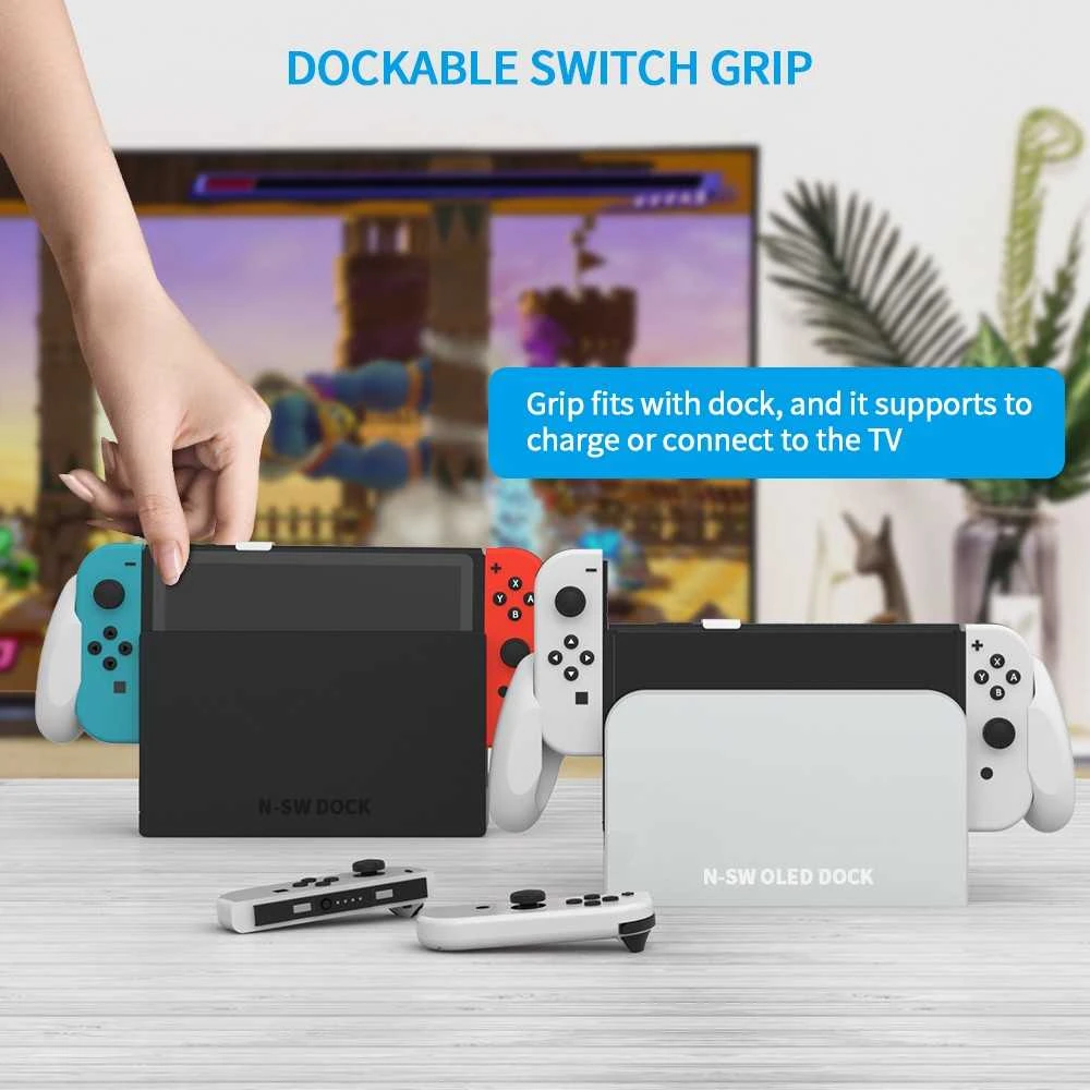 HONSON Handheld Grip For Nintendo Switch and Switch OLED