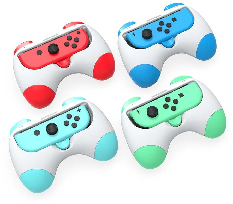 HONSON Switch OLED Joy-Con Grip - Mėlynas/Žalias