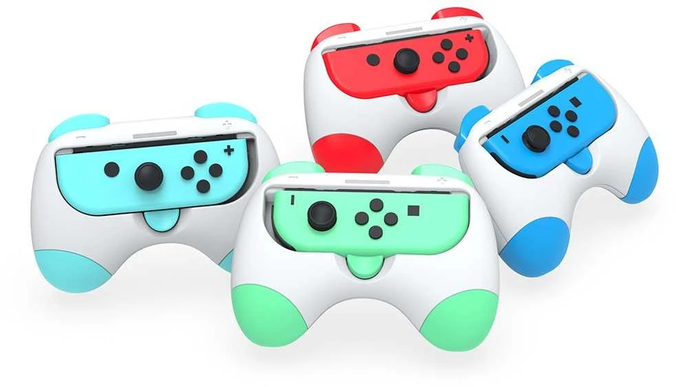 HONSON Switch OLED Joy-Con Grip - Mėlynas/Žalias