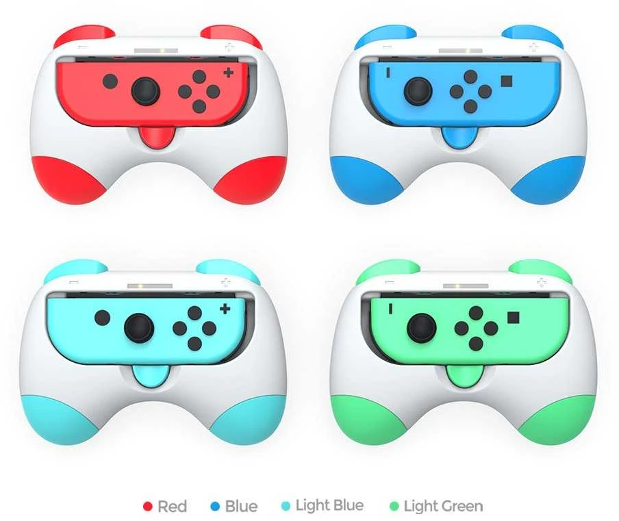 HONSON Switch OLED Joy-Con Grip - Mėlynas/Žalias