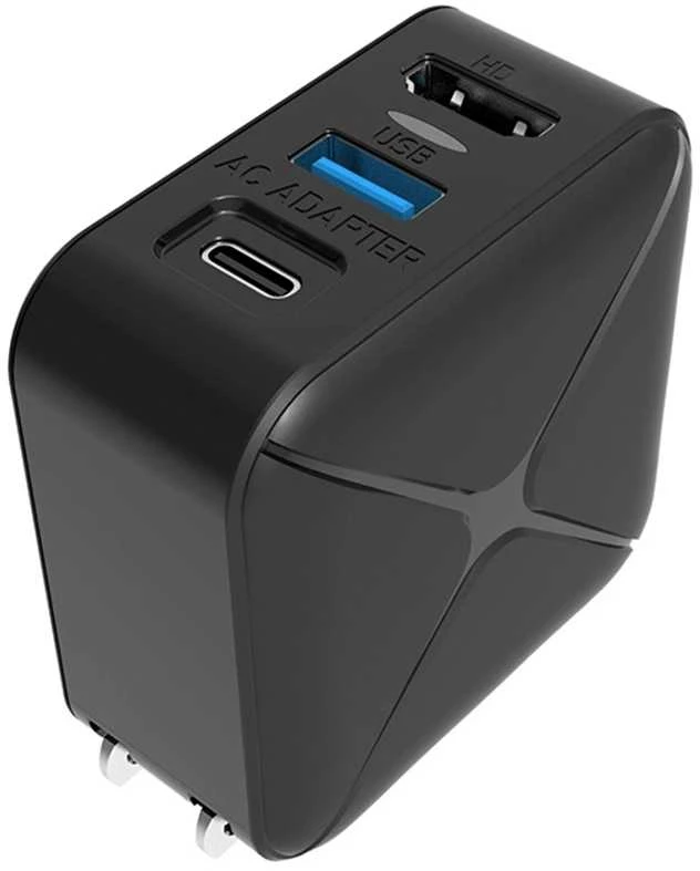HONSON USB 3.0 greitojo įkrovimo adapteris su HDMI prievadu/ES kištuku, skirtas Switch/Lite/Oled