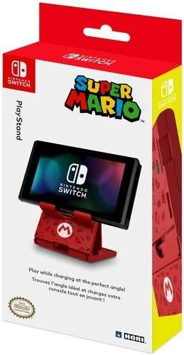 Kompaktiškas HORI stovas – Mario Edition, skirtas Nintendo Switch