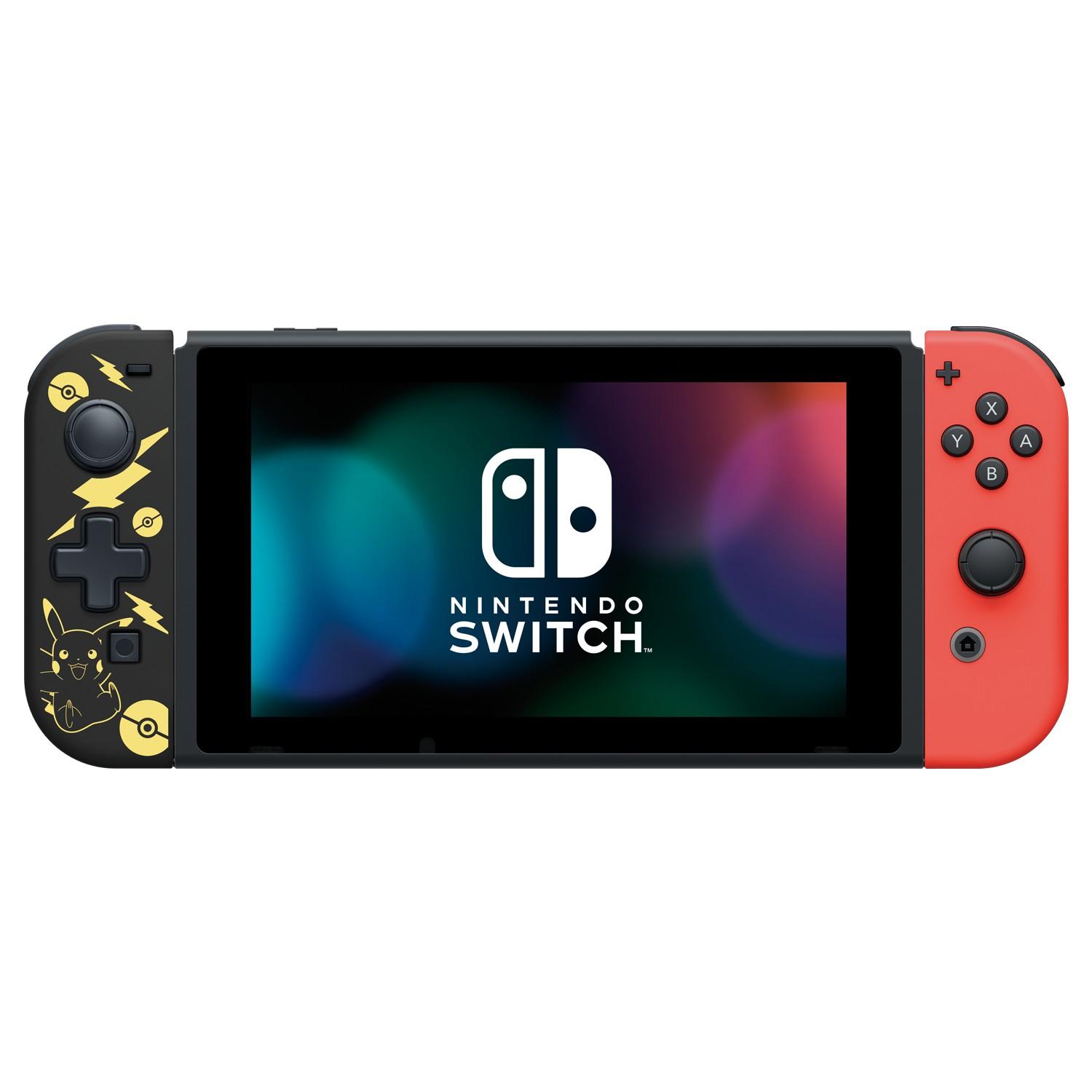 HORI D-pad Joy-Con paliko Pikachu (Juodas & Gold), skirtą Nintendo Switch