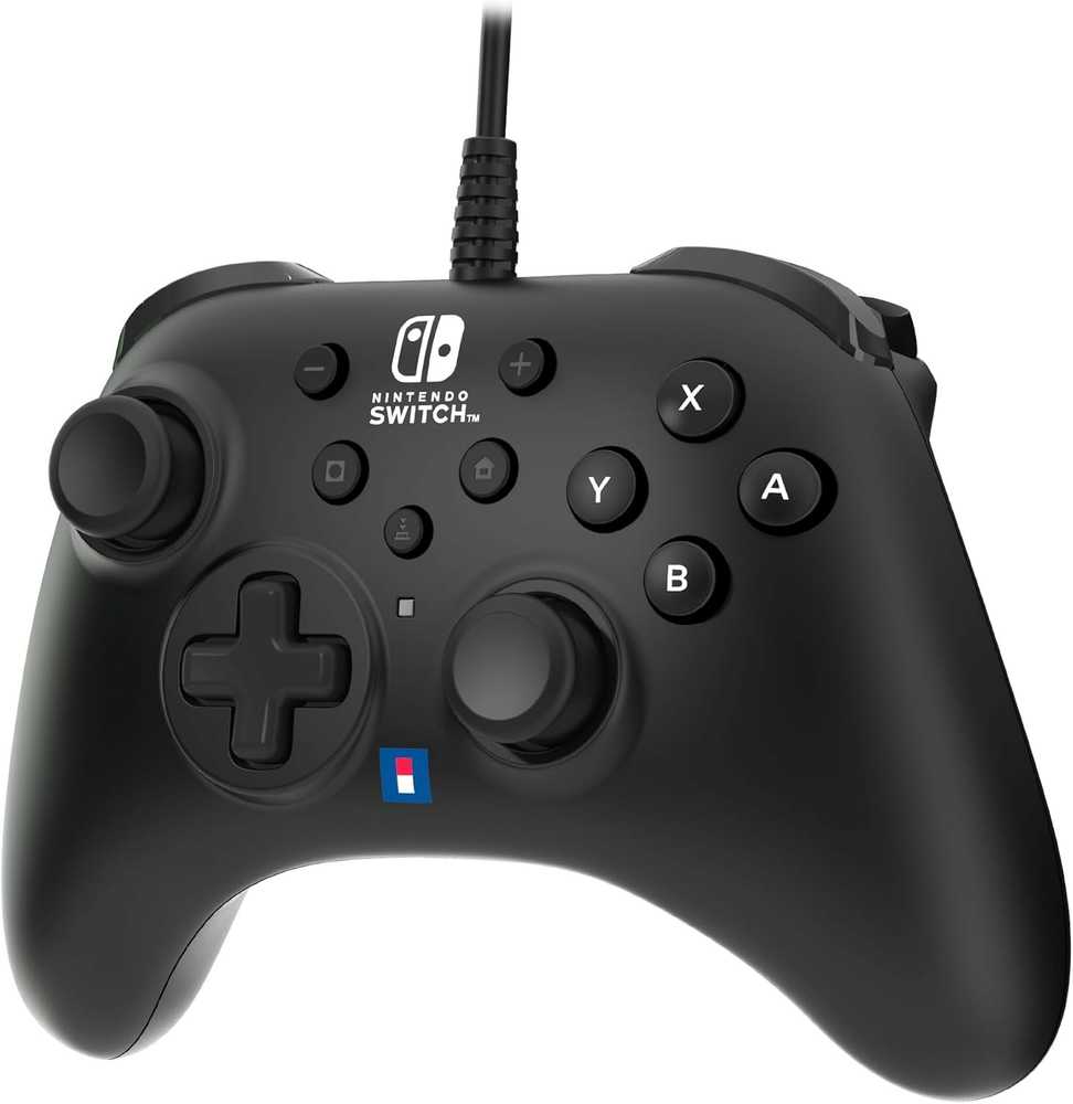 HORI Horipad Turbo laidinis pultelis Nintendo Switch (Juodas)