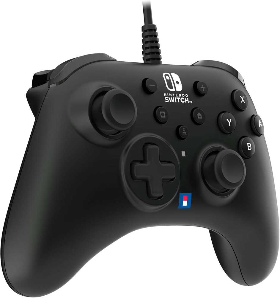 HORI Horipad Turbo laidinis pultelis Nintendo Switch (Juodas)