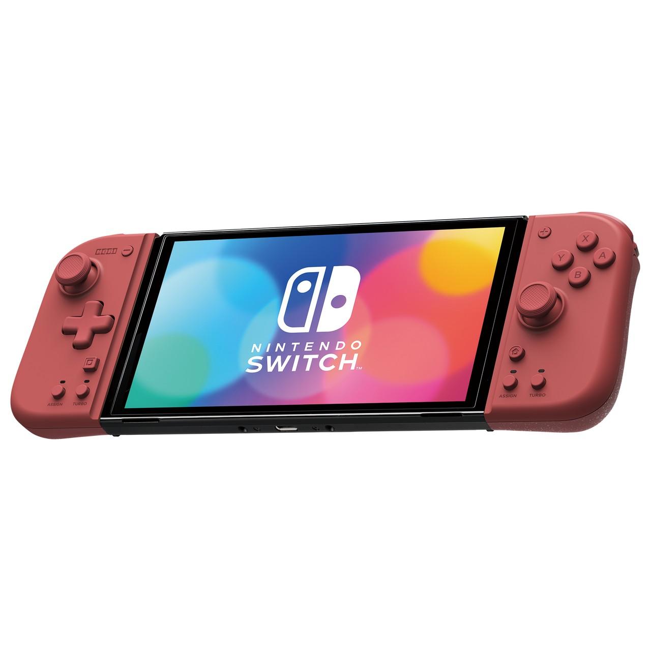 „HORI Nintendo Switch Split Pad Compact“ („Apricot Raudona“)