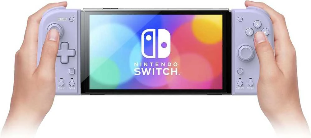 HORI Nintendo Switch Split Pad Compact priedų komplektas (Lavender)